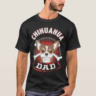 Camiseta Pai de Chihuahua Raça Mens