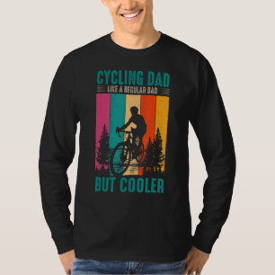 Camiseta Pai De Ciclismo Como Um Pai Regular Mas Ciclista M