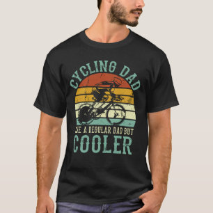 Camiseta Pai De Ciclo Como Um Pai Regular, Mas Uma Vintagem