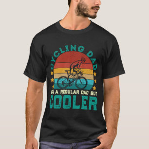 Camiseta Pai De Ciclo Como Um Pai Regular, Mas Uma Vintagem