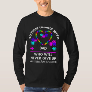 Camiseta Pai de Consciência Autismo Pai de Consciência