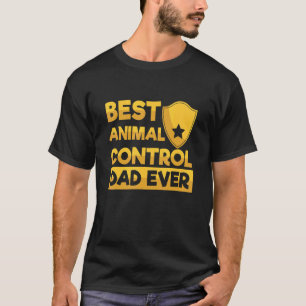 Camiseta Pai De Controle De Animais De Menores Alguma Vez C