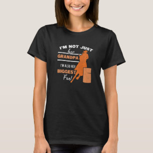 Camiseta Pai de Corredor de Barril Homem Maior Fã Cavalo