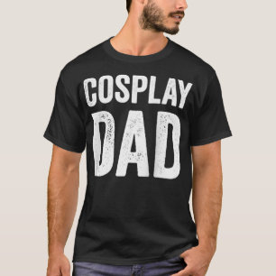 Camiseta Pai de Cosplay Padre Nerd Convenção de Presente