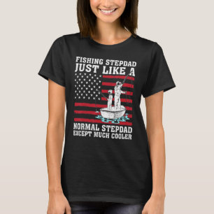 Camiseta Pai de criação pescador masculino, exatamente como