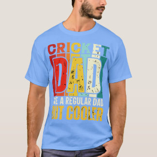 Camiseta pai de críquete como um Pai normal, mas Design mai