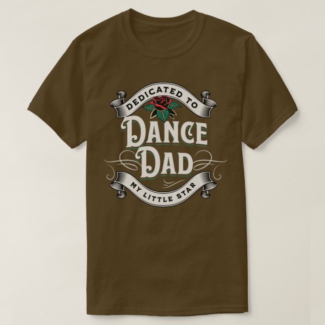 Camiseta Pai de dança (Frente do Design)