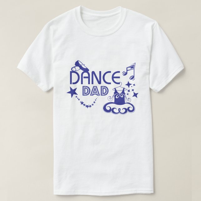 Camiseta Pai de dança (Frente do Design)