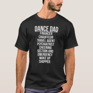 Camiseta Pai de dança melhor dançarino padre Pai