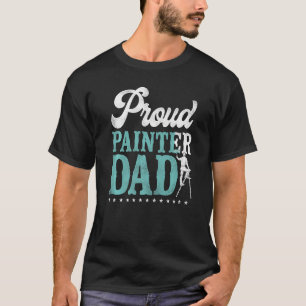 Camiseta Pai de Decorador do Pintor da Casa - Pai de Pintor