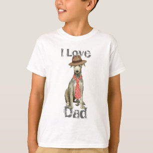 Camiseta Pai de Deerhound Escocês