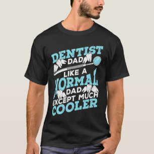 Camiseta Pai de Dentista do Cirurgião Dental das Mens