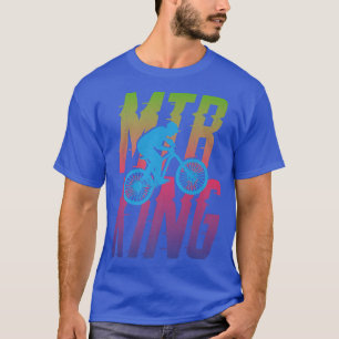 Camiseta Pai de Descida de bicicleta montada de enduro MTB