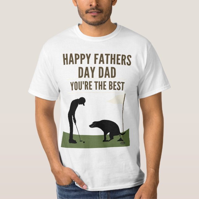 Camiseta Pai de Dia de os pais feliz (Frente)