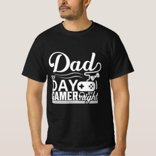 Camiseta Pai de dia jogador de noite