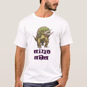 Camiseta Pai de Dino do Triceratops