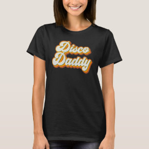 Camiseta Pai de Disco Mens Retro Correspondente aos Cos de