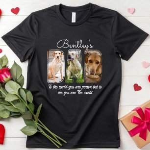 Camiseta Pai de Dog Fotográfico Personalizado Dog Dift Dog