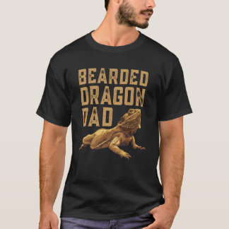 Camiseta Pai De Dragão Pogona Pet Reptile Lizard