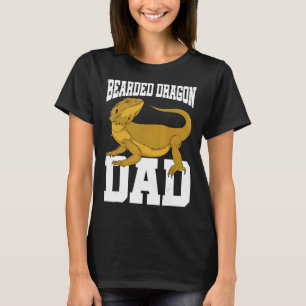 Camiseta Pai De Dragão-Réptil-Animal-Lagarto-Barba-D