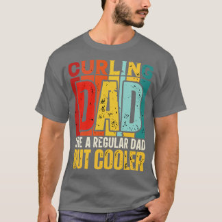 Camiseta pai de enrolação Como um Pai normal, mas Design de