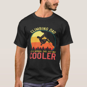 Camiseta Pai de Escalada de Mens Rock