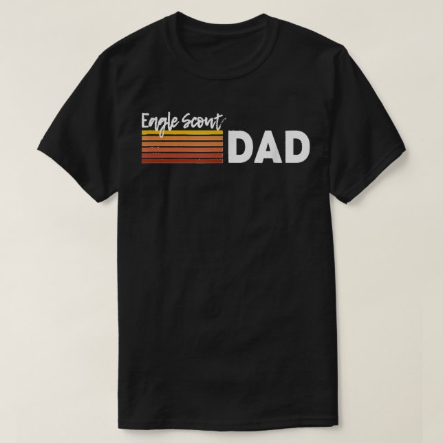 Camiseta Pai de escuteiro do movimento padre Eagle Orgulhos (Frente do Design)