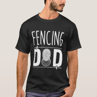 Camiseta Pai de esgrima do pai