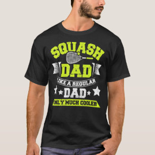 Camiseta Pai De Esquadrão De Mens Como Um Pai Regular Apena