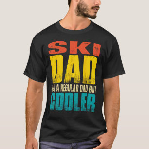 Camiseta Pai de Esqui Mens Como um Pai normal, mas mais fri