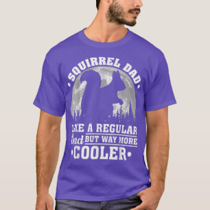 Camiseta Pai De Esquilo Mens Como Um Esquadrão Fundido De P