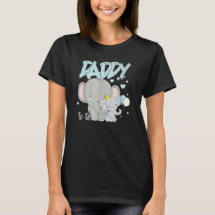 Camiseta Pai De Estar Grávida Por Chá de fraldas Elefante