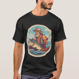 Camiseta Pai de Estimação de Aquário de Peixes Engraçado Di