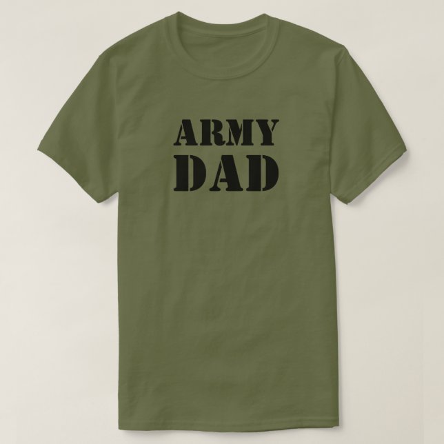 CAMISETA PAI DE EXÉRCITO (Frente do Design)