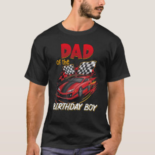 Camiseta Pai de Fórmula de Birthday Boy Race C