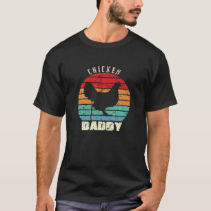 Camiseta Pai de frango Aves de capoeira Pai Engraçada Faze