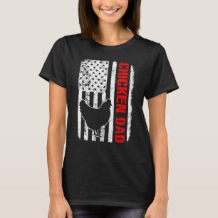 Camiseta Pai de frango - Bandeira Americana