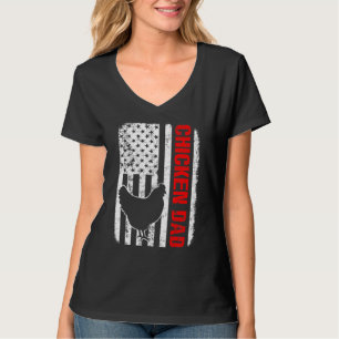 Camiseta Pai de frango - Bandeira Americana
