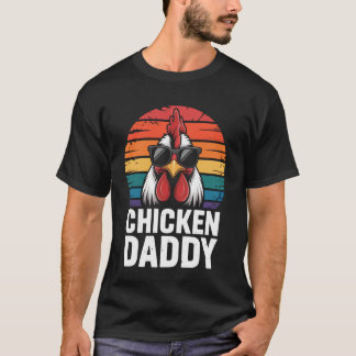 Camiseta Pai de Frango Criador de Aves Galo Animal de Fazen