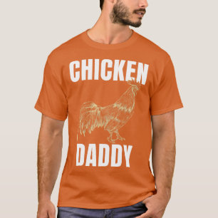 Camiseta Pai de frango Engraçado Farmer Pai de frango Roo