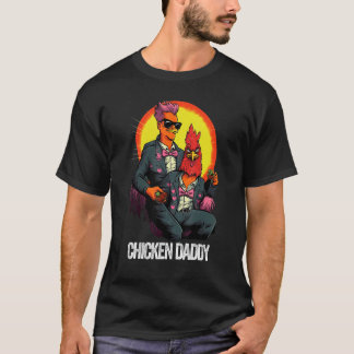 Camiseta Pai de Frango Pai de Galinha Fazendeiro Pai de Ave
