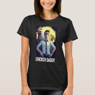 Camiseta Pai de Frango Pai de Galinha Fazendeiro Pai de Ave