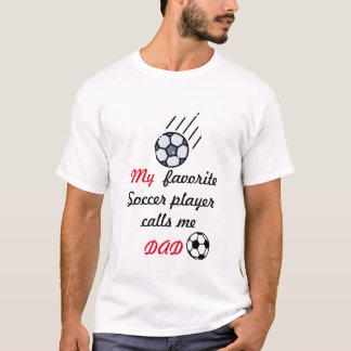 Camiseta Pai de futebol
