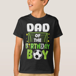 Camiseta Pai de Futebol Aniversariante Menino Festa Família