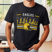 Pai de Futebol com Faixa Amarela Personalizado