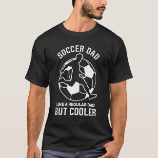 Camiseta Pai de Futebol Como Pai Regular Mais Legal Jogador