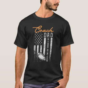 Camiseta Pai De Futebol Como Um Pai Normal Apenas Mais Frio