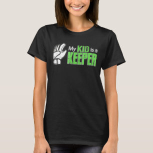 Camiseta Pai de futebol Goalie Goalkeeper luva futebol desp
