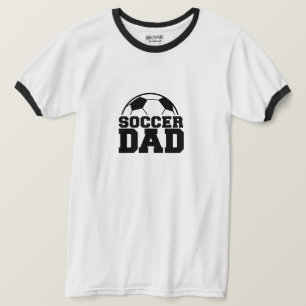 Camiseta Pai de futebol T-Shirt clássico de futebol do Pai