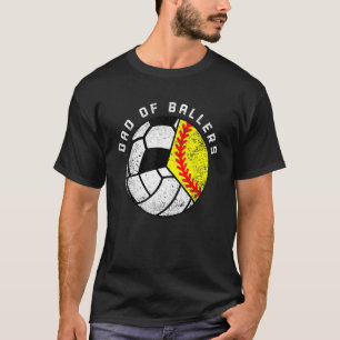 Camiseta Pai De Galeotas Softball Soccer D